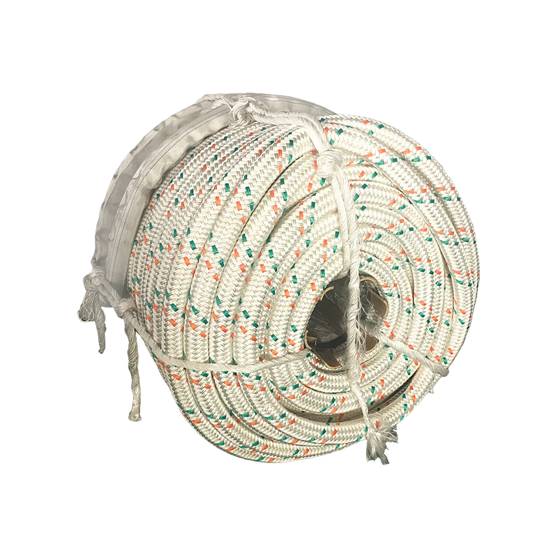 حبل مضفر مزدوج من النايلون/البولي أميد