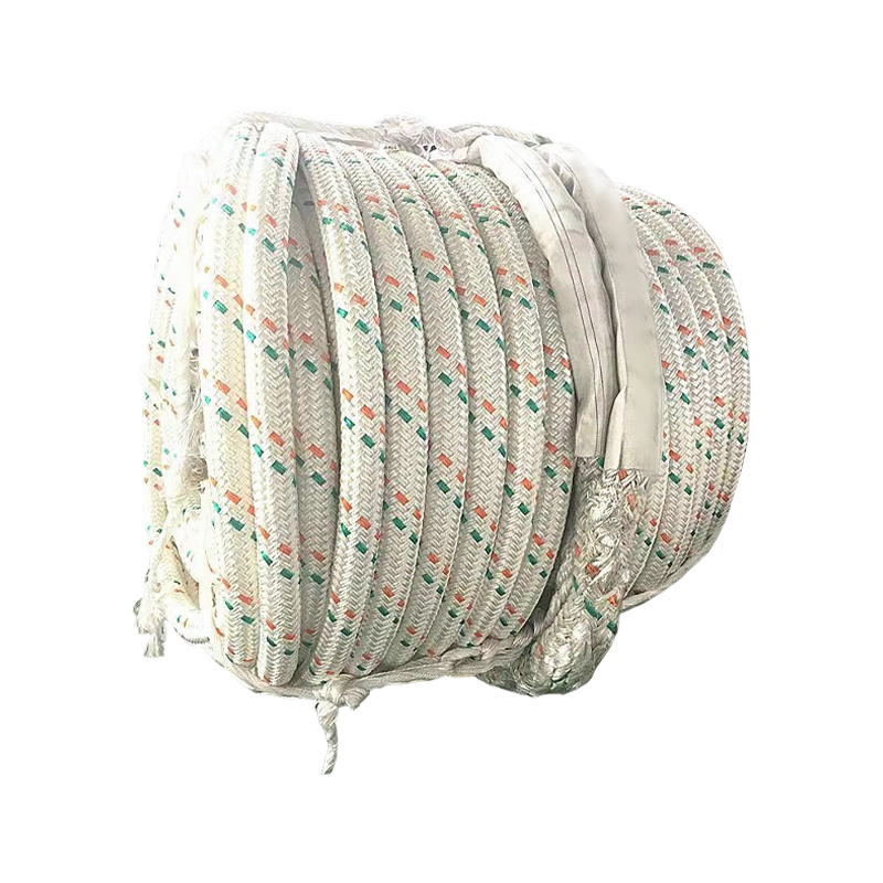 حبل مضفر مزدوج من البوليستر والبولي بروبيلين