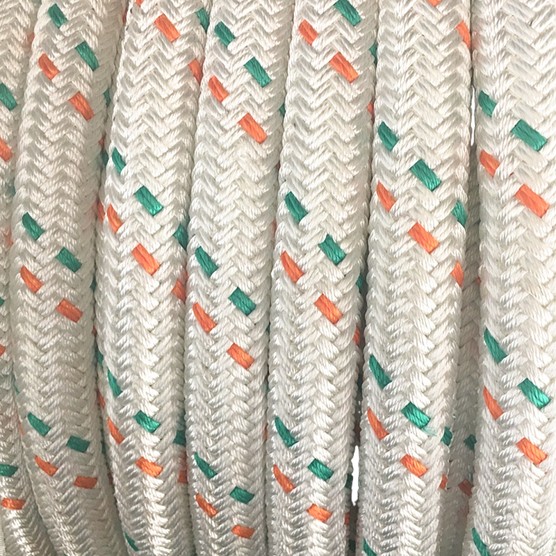 حبل مضفر مزدوج من مادة البولي بروبيلين